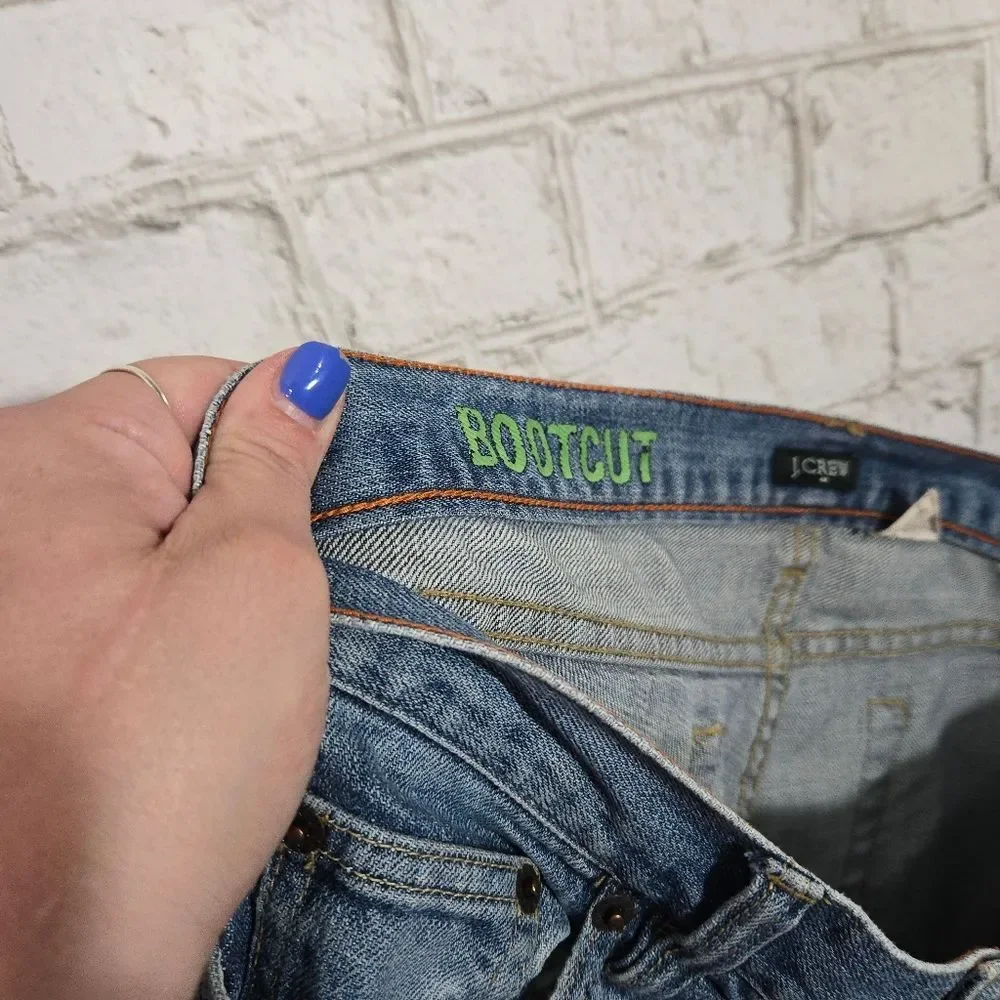 J. Crew bootcut jeans